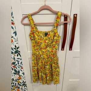 Wild fable orange romper XS